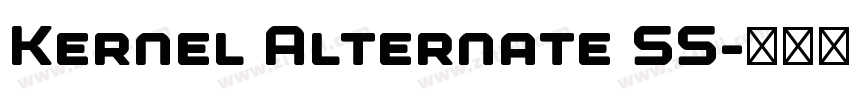Kernel Alternate SS字体转换